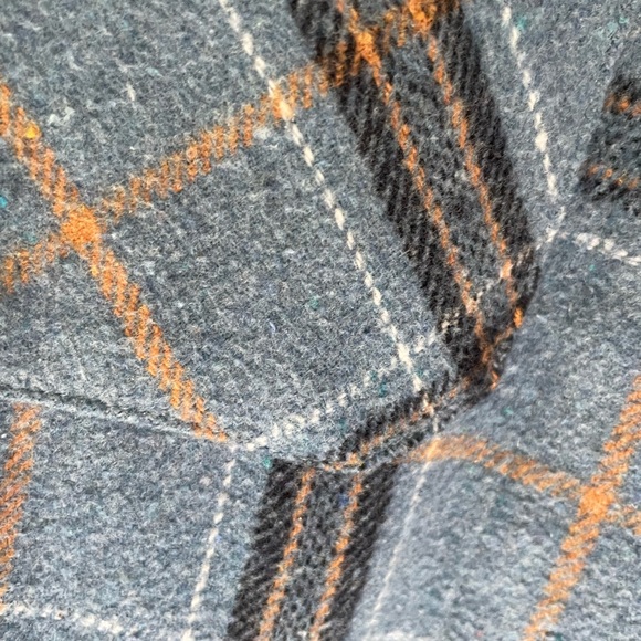 Blue Plaid Coat - Picture 2 of 4